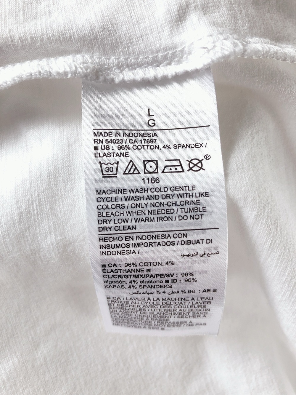 Old Navy Braided-Strap Tiered Mini White Swing Dress women’s size large - Picture 14 of 14